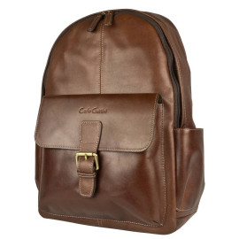 Кожаный рюкзак Mantovano brown (арт. 3078-02)