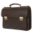 Кожаный портфель Corfino brown 
